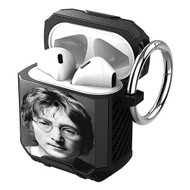 Onyourcases John Lennon Custom Personalized AirPods Case Shockproof Cover Brand New Awesome Smart Protective Best Cover With Ring AirPods Bluetooth Gen 1 2 3 Pro Black Colors