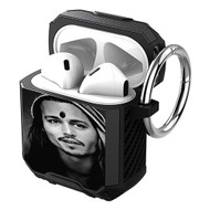 Onyourcases Johnny Depp Custom Personalized AirPods Case Shockproof Cover Brand New Awesome Smart Protective Best Cover With Ring AirPods Bluetooth Gen 1 2 3 Pro Black Colors