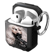 Onyourcases Lady Gaga Custom Personalized AirPods Case Shockproof Cover Brand New Awesome Smart Protective Best Cover With Ring AirPods Bluetooth Gen 1 2 3 Pro Black Colors