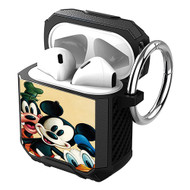 Onyourcases Mickey and Friends Custom Personalized AirPods Case Shockproof Cover Brand New Awesome Smart Protective Best Cover With Ring AirPods Bluetooth Gen 1 2 3 Pro Black Colors