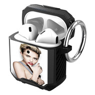 Onyourcases Miley Cyrus Photo Custom Personalized AirPods Case Shockproof Cover Brand New Awesome Smart Protective Best Cover With Ring AirPods Bluetooth Gen 1 2 3 Pro Black Colors