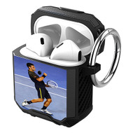 Onyourcases Novak Djokovic Tennis Custom Personalized AirPods Case Shockproof Cover Brand New Awesome Smart Protective Best Cover With Ring AirPods Bluetooth Gen 1 2 3 Pro Black Colors
