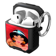 Onyourcases Princess Jasmine Custom Personalized AirPods Case Shockproof Cover Brand New Awesome Smart Protective Best Cover With Ring AirPods Bluetooth Gen 1 2 3 Pro Black Colors