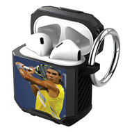 Onyourcases Rafael Nadal Tennis Custom Personalized AirPods Case Shockproof Cover Brand New Awesome Smart Protective Best Cover With Ring AirPods Bluetooth Gen 1 2 3 Pro Black Colors
