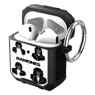 Onyourcases Ramones Custom Personalized AirPods Case Shockproof Cover Brand New Awesome Smart Protective Best Cover With Ring AirPods Bluetooth Gen 1 2 3 Pro Black Colors