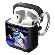 Onyourcases Roger Federer Custom Personalized AirPods Case Shockproof Cover Brand New Awesome Smart Protective Best Cover With Ring AirPods Bluetooth Gen 1 2 3 Pro Black Colors