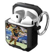 Onyourcases Serena Williams Tennis Custom Personalized AirPods Case Shockproof Cover Brand New Awesome Smart Protective Best Cover With Ring AirPods Bluetooth Gen 1 2 3 Pro Black Colors
