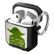 Onyourcases Star Wars Yoda Quotes Custom Personalized AirPods Case Shockproof Cover Brand New Awesome Smart Protective Best Cover With Ring AirPods Bluetooth Gen 1 2 3 Pro Black Colors