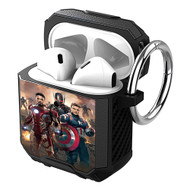 Onyourcases The Avengers Age of Ultron Custom Personalized AirPods Case Shockproof Cover Brand New Awesome Smart Protective Best Cover With Ring AirPods Bluetooth Gen 1 2 3 Pro Black Colors