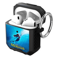 Onyourcases The Little Mermaid Swimming Disney Custom Personalized AirPods Case Shockproof Cover Brand New Awesome Smart Protective Best Cover With Ring AirPods Bluetooth Gen 1 2 3 Pro Black Colors