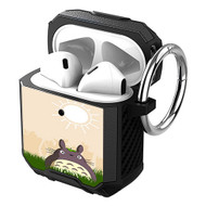 Onyourcases Totoro My Neighbor Totoro Custom Personalized AirPods Case Shockproof Cover Brand New Awesome Smart Protective Best Cover With Ring AirPods Bluetooth Gen 1 2 3 Pro Black Colors