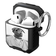 Onyourcases Tupac Shakur Custom Personalized AirPods Case Shockproof Cover Brand New Awesome Smart Protective Best Cover With Ring AirPods Bluetooth Gen 1 2 3 Pro Black Colors