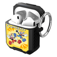 Onyourcases Cuphead 2 Custom Personalized AirPods Case Shockproof Cover New Brand Awesome Smart Protective Best Cover With Ring AirPods Bluetooth Gen 1 2 3 Pro Black Colors