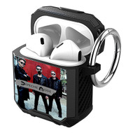 Onyourcases Depeche Mode Global Spirit Tour Custom Personalized AirPods Case Shockproof Cover New Brand Awesome Smart Protective Best Cover With Ring AirPods Bluetooth Gen 1 2 3 Pro Black Colors