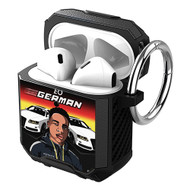 Onyourcases GERMAN eo Custom Personalized AirPods Case Shockproof Cover New Brand Awesome Smart Protective Best Cover With Ring AirPods Bluetooth Gen 1 2 3 Pro Black Colors