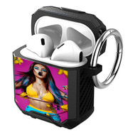 Onyourcases Madison Beer Custom Personalized AirPods Case Shockproof Cover New Brand Awesome Smart Protective Best Cover With Ring AirPods Bluetooth Gen 1 2 3 Pro Black Colors