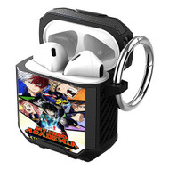 Onyourcases My HEro Academia 2 Custom Personalized AirPods Case Shockproof Cover New Brand Awesome Smart Protective Best Cover With Ring AirPods Bluetooth Gen 1 2 3 Pro Black Colors