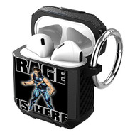 Onyourcases Rage is Here Custom Personalized AirPods Case Shockproof Cover New Brand Awesome Smart Protective Best Cover With Ring AirPods Bluetooth Gen 1 2 3 Pro Black Colors