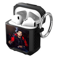 Onyourcases Smokepurpp Custom Personalized AirPods Case Shockproof Cover New Brand Awesome Smart Protective Best Cover With Ring AirPods Bluetooth Gen 1 2 3 Pro Black Colors