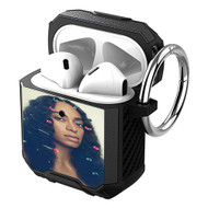 Onyourcases Solange Knowles Custom Personalized AirPods Case Shockproof Cover New Brand Awesome Smart Protective Best Cover With Ring AirPods Bluetooth Gen 1 2 3 Pro Black Colors
