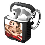 Onyourcases Ariana Grande 2 Custom Personalized AirPods Case Shockproof Cover Awesome Smart New Brand Protective Best Cover With Ring AirPods Bluetooth Gen 1 2 3 Pro Black Colors