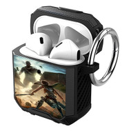 Onyourcases Attack on Titan Custom Personalized AirPods Case Shockproof Cover Awesome Smart New Brand Protective Best Cover With Ring AirPods Bluetooth Gen 1 2 3 Pro Black Colors