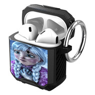 Onyourcases Disney Frozen Anna Custom Personalized AirPods Case Shockproof Cover Awesome Smart New Brand Protective Best Cover With Ring AirPods Bluetooth Gen 1 2 3 Pro Black Colors