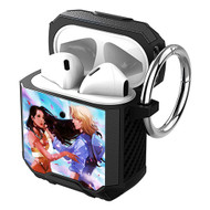 Onyourcases Disney Pocahontas and John Smith Custom Personalized AirPods Case Shockproof Cover Awesome Smart New Brand Protective Best Cover With Ring AirPods Bluetooth Gen 1 2 3 Pro Black Colors