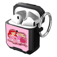 Onyourcases Disney Princesses Pink Custom Personalized AirPods Case Shockproof Cover Awesome Smart New Brand Protective Best Cover With Ring AirPods Bluetooth Gen 1 2 3 Pro Black Colors