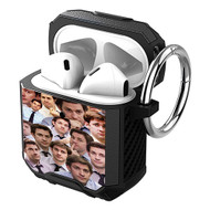 Onyourcases Jim Halpert Faces The Office Custom Personalized AirPods Case Shockproof Cover Awesome Smart New Brand Protective Best Cover With Ring AirPods Bluetooth Gen 1 2 3 Pro Black Colors
