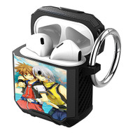 Onyourcases Kingdom Hearts Sora and Roxas Custom Personalized AirPods Case Shockproof Cover Awesome Smart New Brand Protective Best Cover With Ring AirPods Bluetooth Gen 1 2 3 Pro Black Colors