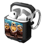 Onyourcases Minions 2015 Custom Personalized AirPods Case Shockproof Cover Awesome Smart New Brand Protective Best Cover With Ring AirPods Bluetooth Gen 1 2 3 Pro Black Colors