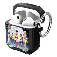 Onyourcases Sailor Moon Custom Personalized AirPods Case Shockproof Cover Awesome Smart New Brand Protective Best Cover With Ring AirPods Bluetooth Gen 1 2 3 Pro Black Colors