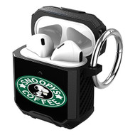 Onyourcases Snoopy s Coffee The Peanuts Starbucks Coffee Custom Personalized AirPods Case Shockproof Cover Awesome Smart New Brand Protective Best Cover With Ring AirPods Bluetooth Gen 1 2 3 Pro Black Colors