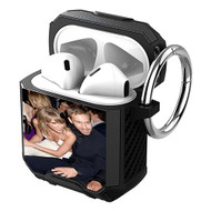 Onyourcases Taylor Swift and Calvin Harris Custom Personalized AirPods Case Shockproof Cover Awesome Smart New Brand Protective Best Cover With Ring AirPods Bluetooth Gen 1 2 3 Pro Black Colors