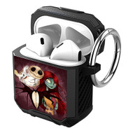 Onyourcases The Nightmare Before Christmas Jack and Sally Custom Personalized AirPods Case Shockproof Cover Awesome Smart New Brand Protective Best Cover With Ring AirPods Bluetooth Gen 1 2 3 Pro Black Colors