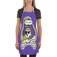 Onyourcases East Carolina Pirates Custom Personalized Name Kitchen Apron Awesome With Adjustable Strap and Pockets For Cooking Baking Cheff Cafe Coffee Barista Bartender