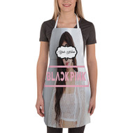 Onyourcases jennie blackpink Custom Personalized Name Kitchen Apron Awesome With Adjustable Strap and Pockets For Cooking Baking Cheff Cafe Coffee Barista Bartender