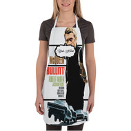 Onyourcases Steve Mc Queen Bullitt Ford Mustang Custom Personalized Name Kitchen Apron With Awesome Adjustable Strap and Pockets For Cooking Baking Cheff Cafe Coffee Barista Bartender