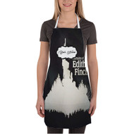 Onyourcases What Remains of Edith Finch Custom Personalized Name Kitchen Apron With Awesome Adjustable Strap and Pockets For Cooking Baking Cheff Cafe Coffee Barista Bartender