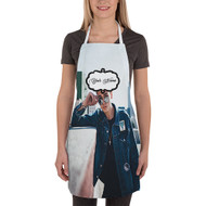 Onyourcases Jonah Marais Why Don t We Custom Personalized Name Kitchen Apron With Adjustable Awesome Strap and Pockets For Cooking Baking Cheff Cafe Coffee Barista Bartender