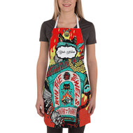 Onyourcases Run The Jewels Panther Like A Panther Custom Personalized Name Kitchen Apron With Adjustable Awesome Strap and Pockets For Cooking Baking Cheff Cafe Coffee Barista Bartender