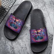 Onyourcases Black Panther Wakanda Forever Custom Adults Slippers Flip-flops Shoes Shoes Adults' Black/White Slippers Non Slip Slippers