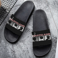 Onyourcases Brent Faiyaz Wasteland jpeg Custom Adults Slippers Flip-flops Shoes Shoes Adults' Black/White Slippers Non Slip Slippers