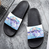 Onyourcases Genshin Impact Kokomi Custom Adults Slippers Flip-flops Shoes Shoes Adults' Black/White Slippers Non Slip Slippers