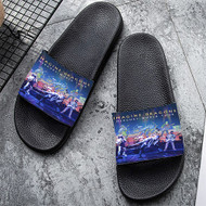 Onyourcases Imagine Dragons Mercury World Tour 2023 Custom Adults Slippers Flip-flops Shoes Shoes Adults' Black/White Slippers Non Slip Slippers