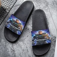 Onyourcases Lightyear Movie Custom Adults Slippers Flip-flops Shoes Shoes Adults' Black/White Slippers Non Slip Slippers