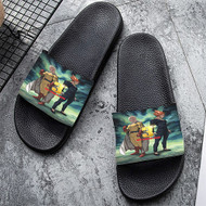 Onyourcases One Punch Man 3 Custom Adults Slippers Flip-flops Shoes Shoes Adults' Black/White Slippers Non Slip Slippers
