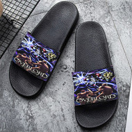 Onyourcases Overlord Custom Adults Slippers Flip-flops Shoes Shoes Adults' Black/White Slippers Non Slip Slippers