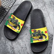 Onyourcases Senegal World Cup 2022 Custom Adults Slippers Flip-flops Shoes Shoes Adults' Black/White Slippers Non Slip Slippers